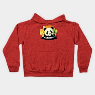 White Panda - WILD NATURE - WHITE PANDA -8 Kids Hoodie